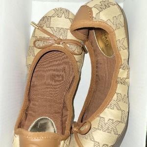 Michael Kors MK City Ballet Flats. Size 5 1/2. Brand New in Box.